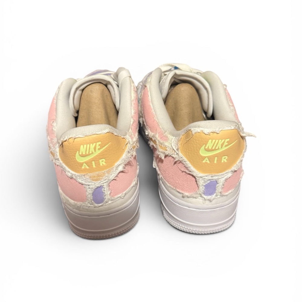 Nike Air Force 1 Pastel Tear Away Sneakers Women's Size 12 - Picture 2 of 6